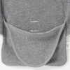 Newborn Wollwalk-Fußsack mit Kapuze