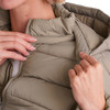 Damen Steppjacke mit abnehmbarer Kapuze