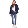 Damen Steppjacke mit abnehmbarer Kapuze