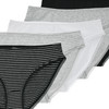 5 Damen Slips aus Baumwolle