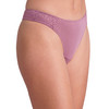 2 Damen Strings mit floraler Spitze
