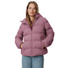 Dames pufferjas in effen kleur