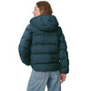 Dames pufferjas in effen kleur