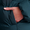 Dames pufferjas in effen kleur