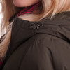 Dames pufferjas in effen kleur