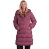 Dames puffermantel met capuchon