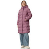 Dames puffermantel met capuchon