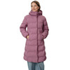 Dames puffermantel met capuchon