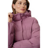 Dames puffermantel met capuchon