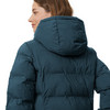 Dames puffermantel met capuchon