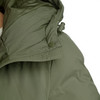 Dames puffermantel met capuchon