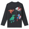 MARVEL Langarmshirt mit Bio-Baumwolle