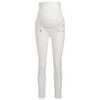 Damen Umstands-Jeggings unifarben