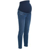Damen Umstands-Jeggings unifarben