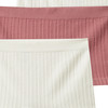 3 Mädchen Pantys mit Rippstruktur