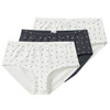 3 Mädchen Pantys mit Schleifen-Allover