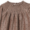 Mädchen Cord-Kleid mit Punkte-Allover