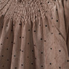 Mädchen Cord-Kleid mit Punkte-Allover