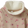 Mädchen Sweatkleid mit Allover-Muster