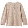 Mädchen Langarmshirt mit Blümchen-Print