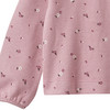 Mädchen Langarmshirt mit Blümchen-Print