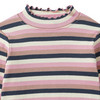 Mädchen Langarmshirt im Streifen-Look