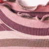 Mädchen Langarmshirt im Streifen-Look