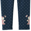 Meisjes Leggings met hartjes