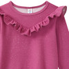 Mädchen Langarmshirt mit Glitzer-Print