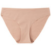 Naadloze damesslip in basic-look