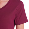Damen T-Shirt mit V-Ausschnitt