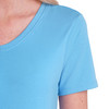 Damen T-Shirt mit V-Ausschnitt