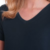 Damen T-Shirt mit V-Ausschnitt