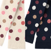 2 Mädchen Frottee-Leggings mit Punkten