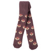 2 Baby Frottee-Strumpfhosen mit Fuchs-Muster 