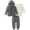 Baby Set aus Jacke, Body und Hose