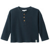 2 Baby Langarmshirts aus Waffel-Piqué