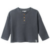 2 Baby Langarmshirts aus Waffel-Piqué