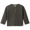 2 Baby Langarmshirts aus Waffel-Piqué