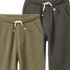 2 baby joggingbroeken in wafel piqué