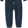 Baby Wollwalk-Overall mit Umschlagbündchen