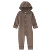 Baby Wollwalk-Overall mit Umschlagbündchen