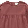 Mousseline meisjesjurk van biologisch katoen