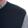 Herren Strickpullunder mit Woll-Anteil
