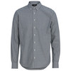 Herren Hemd in Modern Fit dunkelblau / weiss