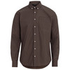 Herren Hemd in Modern Fit braun