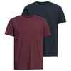 2 Heren T-Shirts met ronde halslijn