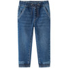 Baby Pull-on-Jeans mit Tunnelzug