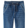 Baby Pull-on-Jeans mit Tunnelzug