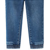 Baby Pull-on-Jeans mit Tunnelzug
